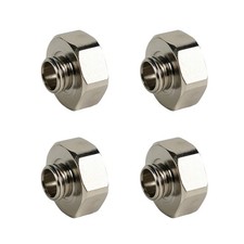 4-Pack G1/2 to G1/4 Male to Female Reducer Adapter PC Water Cooling picture