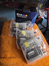 EZINK CARTRIDGES LC 203XL BLACK LOT OF 6 FACTORY SEALED picture