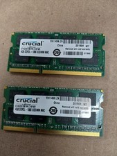 Crucial 8GB (2x4GB) DDR3L SO-DIMM RAM DDRL-1066 MAC picture
