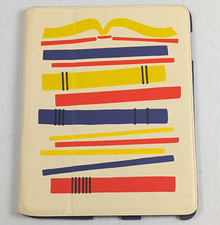 Fossil iPad Easel Case Stand Books Tech Tablet Fashion Library Writer New 2 3 4  picture