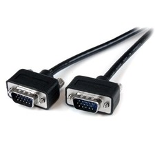 StarTech MXT101MMLP10 10ft Low Profile VGA Cable M-M HD15 picture