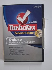 2008 TurboTax Deluxe Software Federal + State picture