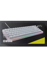 Xtrfy K5 RGB LED Compact 65% Mechanical Wired Gaming Keyboard White Brand New picture