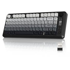 ZIYOU LANG M75 Wireless Gaming Keyboard, RGB Backlit Rechargeable 2000mAh Bat... picture