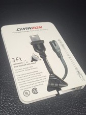 Chanzon Non-polarized AC Power Cord 1-15P IEC320C7 NEW 3 Feet  picture
