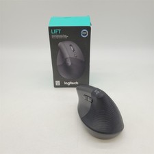 Logitech Lift Wireless Vertical Mouse - Graphite (Right-Handed) *NO DONGLE* picture