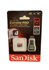 SanDisk Extreme Pro 64GB MicroSDXC UHS-II card picture