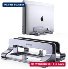 UGREEN 2-Slot Vertical Laptop Stand Holder Desk Compatible with MacBook Pro Air picture