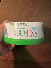  Memorex CD+RW 25PAQ 80 Min Rewritable Disc picture