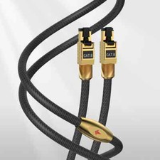 Viborg HiEnd Audio Pure Silver CAT8 Ethernet Cable RJ45 Network Cable LAN8 Cable picture