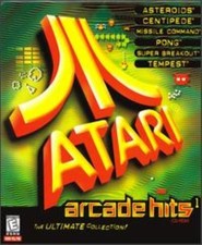 Atari Arcade Hits 1 PC CD centipede tempest super breakout pong asteroids games picture