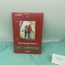 CANON Photo Paper Plus Glossy 5”x 7” 20 Sheets Total-NIB SEALED picture