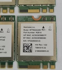 MediaTek MT7922A22M wireless network card WiFi 6E  Bluetooth 5.2 picture