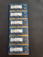 Elpida 12GB LOT 6x 2GB 2Rx8 PC3-10600S-9-10-F1 RAM EBJ21UE8BDS0-DJ-F DDR3  picture