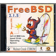 FreeBSD 2.1.5 UNIX Operating System Install CD Walnut Creek CDROM August 1996 picture