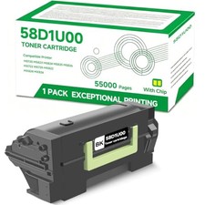 58D1U00 Ultra High Yield Black Toner Cartridge for Lexmark MS823 MS825 MS826 picture