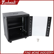 Findmall Wall Mount Network Server Rack Cabinet Enclosure 12U 15.5'' Deep picture