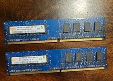 2x Hynix - 1GB IRx8 PC2 6400U 666 12 Memory Ram - Next Day Shipping  picture