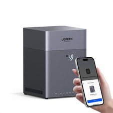 UGREEN NASync DH4300 Plus 4-Bay Desktop NAS 120TB Diskless 8GB RAM 2.5GbE 4K HDM picture