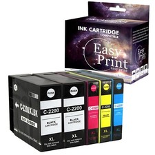 5PK PGI-2200 PGI2200 Ink Cartridge PGI2200XL for iB4120 MB5320 iB4020 Printer picture