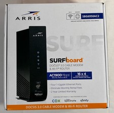 ARRIS SURFboard SBG6950AC2 DOCSIS 3.0 Cable Modem AC1900 Wi-Fi Router In Box picture