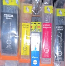Compatible C250XL C251XL for Lexmark - Black/Cyan/Magenta/Yellow picture