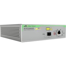 Allied Telesis PoE+ to SFP Switching Media Converter picture