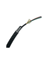 6 Strand 50um OM3 MMF AIA Armored Indoor/Outdoor PLENUM Fiber Optic Cable 1000ft picture