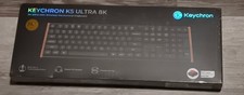 Keychron K5 Ultra 8K Full Size Low Profile Wireless Keyboard Milk POM Red New picture