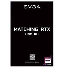 EVGA White Trim Kit for EVGA 20-Series FTW3 Cards 100-TK-K3W0-LR NEW picture