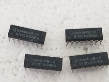 Lot of 4 pieces SAMSUNG KM4164B-12 64K 120NS Static DRAM 16-Pin Dip New picture