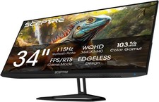 Sceptre New IPS 34-inch Prime Monitor 3440 x 1440 up to 115Hz 103% E345W-QU120D picture