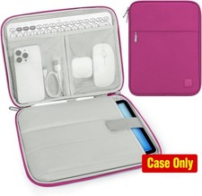 Case for 9-11 Inch Tablet, Padded Carrying Sleeve in Fuchsia Color picture