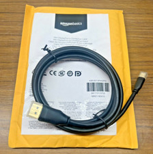 Amazon Basics Mini DisplayPort to DisplayPort Cable, Gold-Plated, 6 Foot picture
