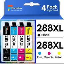 4PK Compatible With 288XL Ink For Epson Expression Home XP-340 XP-430 XP-440 446 picture