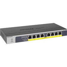 Netgear 8-port Poe Poeplus Gb Ethernet Unmngd TDNET-GS108PP-100NAS Computers picture