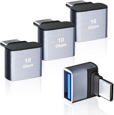 Versatile USB C to USB 3.1 Right Angle Adapter - Fast Data Transfer & Charging picture