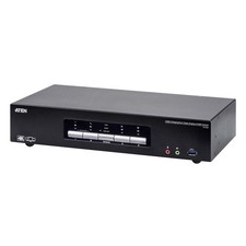 ATEN CS1964 4-Port Usb3.0 4K Displayport Triple Display Kvmp Switch picture