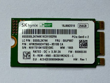 256GB SKhynix HFM256GDHTNG-8310A SSD MVMe PCIe Gen3x2 M.2 2242 SSD For T480 picture