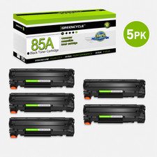 5 PK CE285A Toner Cartridge for HP 85A Laserjet aserJet P1102 W P1006 M1212NF picture