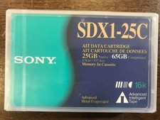 Sony SDX1-25C - Advanced Intelligent Tape Data Cartridge NEW SEALED picture