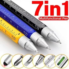 7 in 1 Multifunctional Pen Touch Screen Stylus Capacitive Pen Screwdriver Ruler* picture