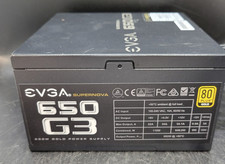 EVGA SuperNova 650 G3 650 W 24 Pin ATX Desktop Power Supply 220-G3-0650 picture