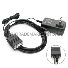 US New RS232 DC12V 6.5FT 9-PIN Serial Cable For Zebra DS3678 LI3678 Scanner picture