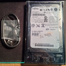 Fujitsu 80GB External Transparent Hard Drive MHW2080BH USB picture