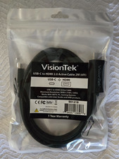 VisionTek USB C/Thunderbolt 3 to HDMI 2.0 Active 2 Meter Cable [M/M] (901219) picture