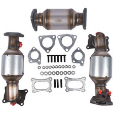 Complete Catalytic Converters for Honda Pilot 3.5L 2009-2015 45131 45132 16447 picture