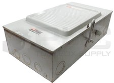 NEW FEDERAL PACIFIC 3432 ENCLOSED SWITCH 400A 3P 240VAC 50HP Y35214X-10 *READ* picture