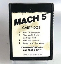 Commodore 64: MACH 5 cartridge - Fast Loader - Tested & WORKS See Screenshots picture