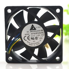 Delta AFB0612VHC 6015 Cooling Fan DC 12V 0.36A 4 Pin PWM Cooler Fan 60x60x15mm picture